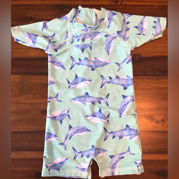 Snapper Rock 0-6 month swimsuit - Picture 1 of 2